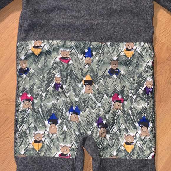 NWT The North Face Baby Denali One-Piece Set (includes mitten and boots), 18-24M - Picture 12 of 16